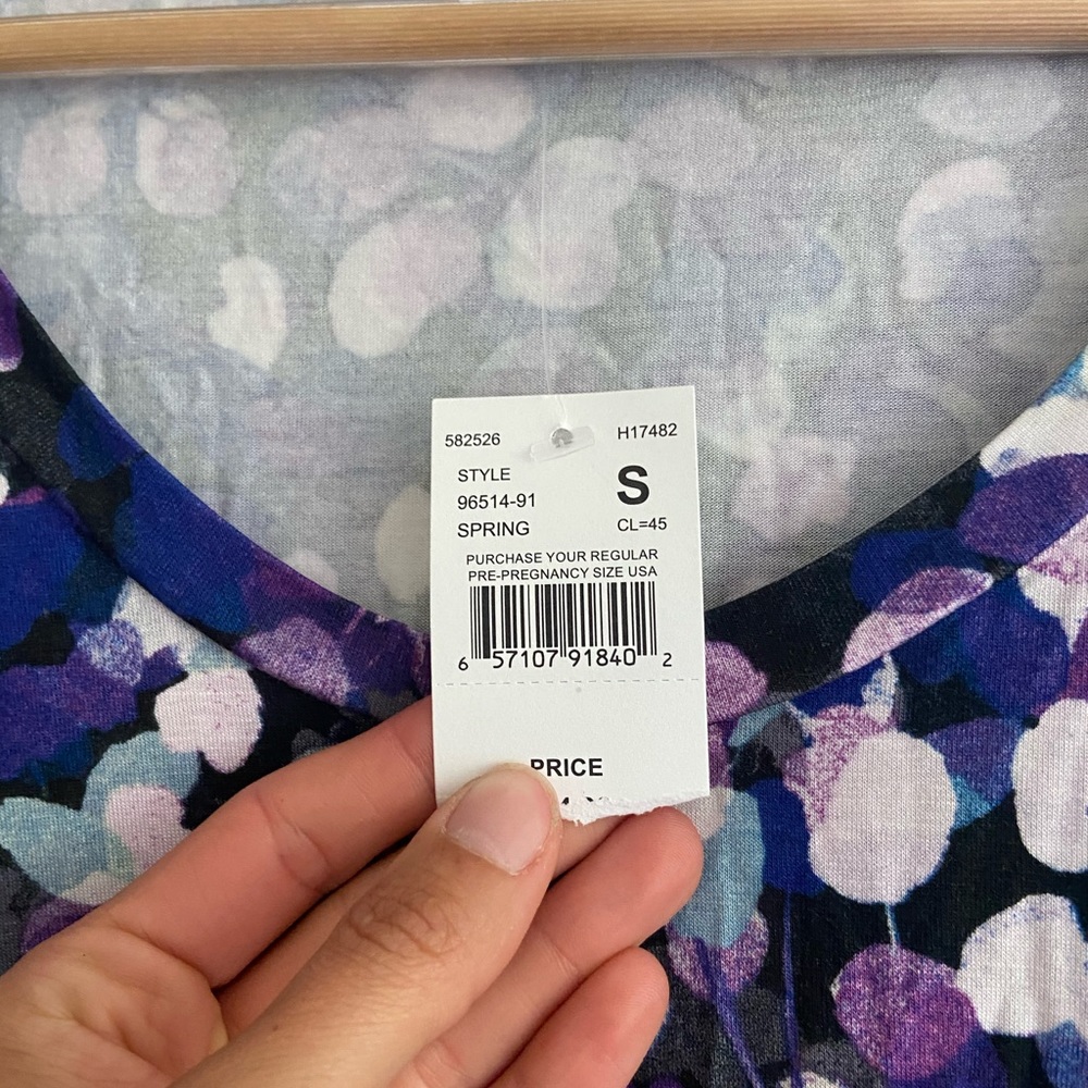 Maternity Side Ruches Dress - Picture 4 of 5
